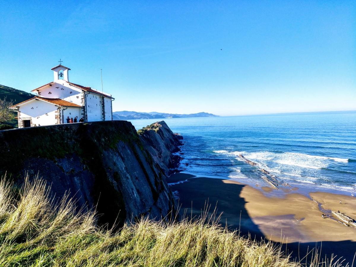 Apartamento Costa II Con Parking Exterior Comunitario Zumaia Exterior foto